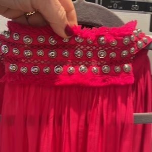 Ramy Brook studded halter neck blouse